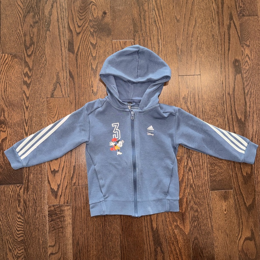 adidas unisex-child Disney Mickey Mouse Track Top -xxs